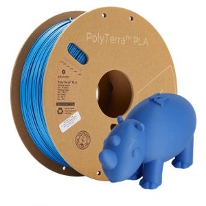 Polymaker 70828 PolyTerra PLA Filament PLA 1.75mm 1000g Saphirblau, Sapphire Blue, Blau (matt) 1St.