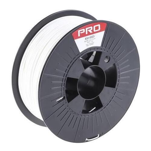 Rs Pro RS White PLA 1.75mm Filament 1kg (PLA, 1.75 mm, 1000 g), 3D Filament, Weiss