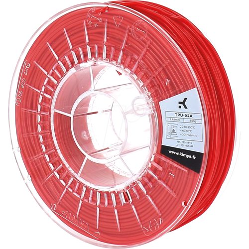 Kimya Filament (TPC, 2.85 mm, 750 g), 3D Filament, Rot
