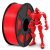 SUNLU Filament 1.75mm PLA 3D Drucker Filament PLA 1kg Spool (2.2lbs), Toleranz beim Durchmesser liegt bei +/- 0,02mm PLA Rot